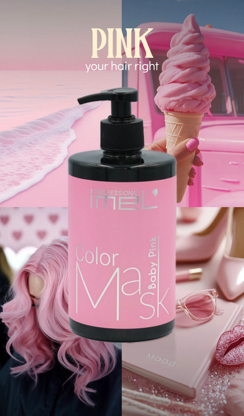 BABY PINK – IMEL PROFESSIONAL Colour Hair Mask 500ml