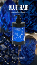 BLUE – IMEL PROFESSIONAL Colour Hair Mask 500ml