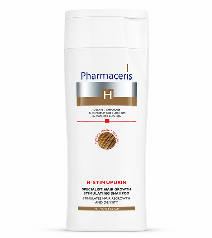 Pharmaceris H-Stimupurin Hair Growth Stimulating Shampoo | Anti Hair Loss Shampoo for Thinning Hair