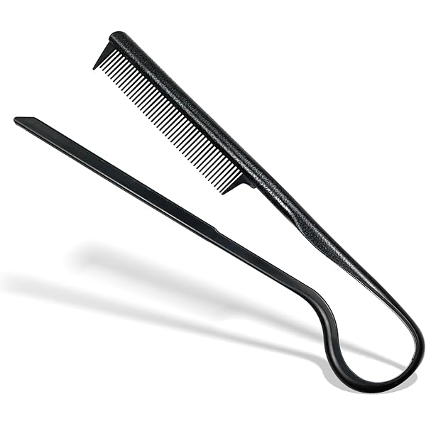 Professional Comb for Use with Hair Straightener