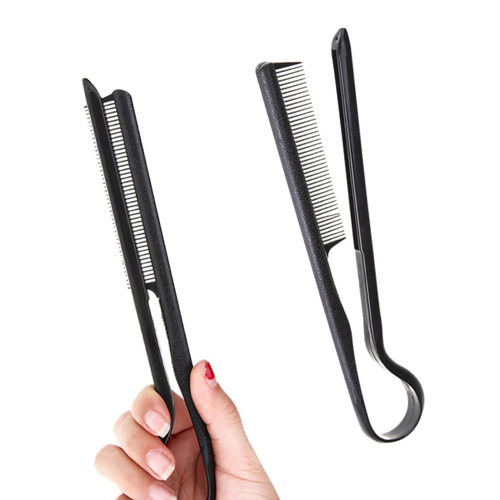 Professional Comb for Use with Hair Straightener