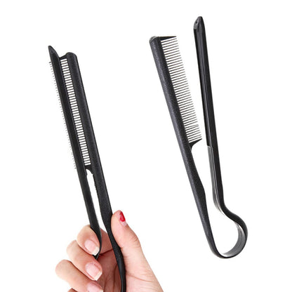 Professional Comb for Use with Hair Straightener