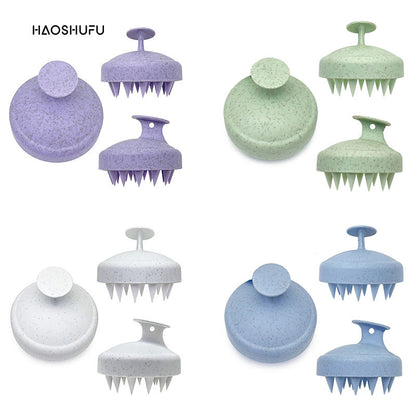 Scalp Massager Shampoo Brush – Deep Cleansing Silicone Hair Scalp Scrubber | Relaxing Head Massage Tool for Hair Growth & Dandruff Care